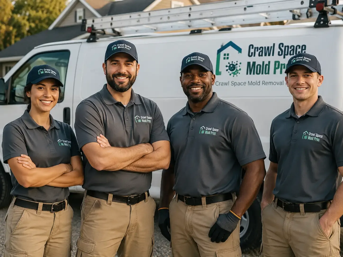 Crawl Space Mold Removal company in Husser, LA